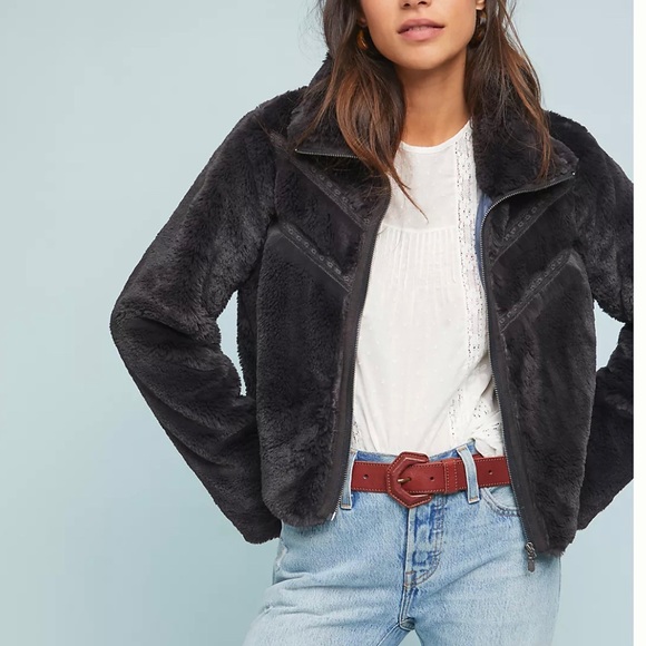 Anthropologie Faux Fur Jacket 🌟 - Picture 2 of 8
